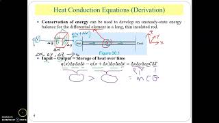 Numerical Parabolic PDE  Part 2 Parabolic PDE Formulation for Heated Rod Case