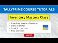 Product Manufacturing Training in TallyPrime | Inventory, Production & Sale Entries