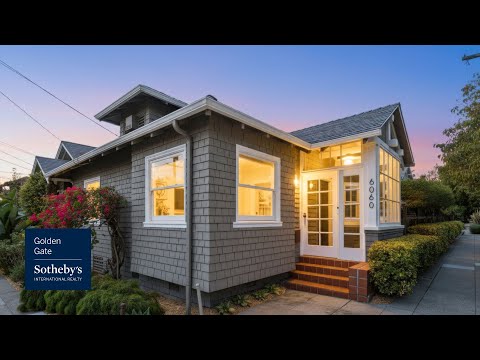 6060 Harwood Ave, Oakland, CA home video tour