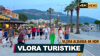 VLORA, ALBANIA - FILLUAN PUSHIMET, VLOG SHQIP, SEZONI TURISTIK NE VLORE, SUMMER SEASON  [4K-HDR]