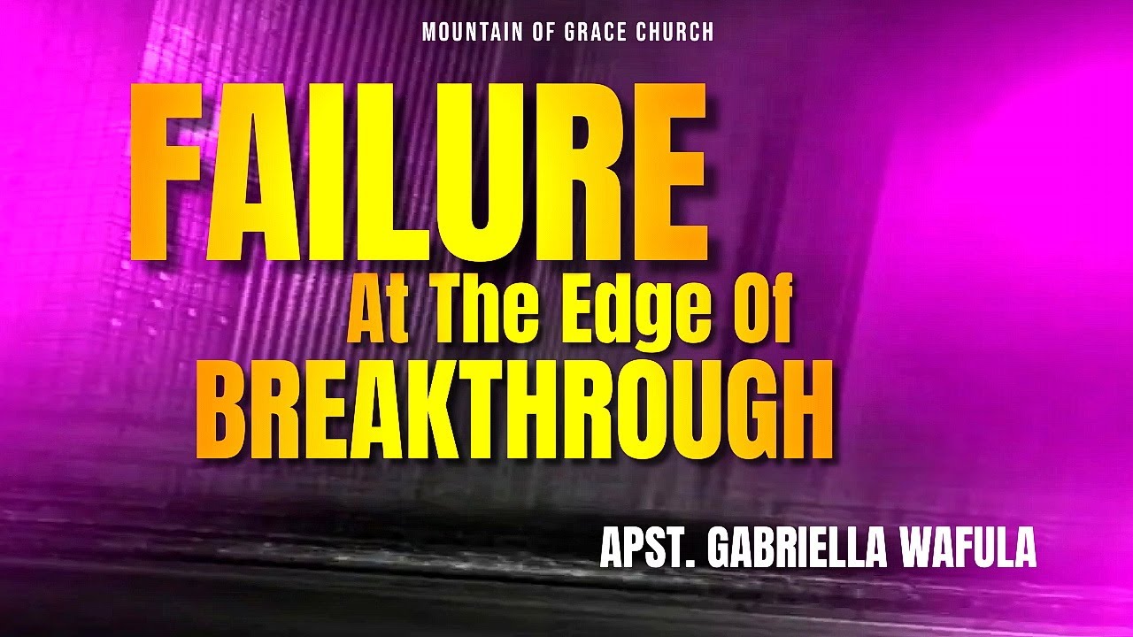 INTRODUCTION: FAILURE AT THE EDGE OF BREAKTHROUGH - YouTube