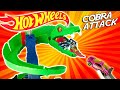 Piste Hot Wheels City l'attaque du Cobra Serpent Voitures Jouet Toys Mattel