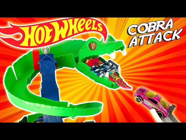 Pista Hot Wheels Cobra Destruidora ou Snake Smasher Brinquedos