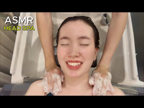 ASMR Head Spa & Facial💆‍♀️Pure Bliss in Vietnam (No Talking, Real Spa Sounds)