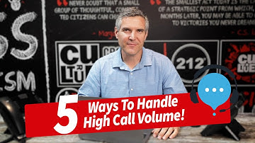 5 Ways To Handle High Call Volume