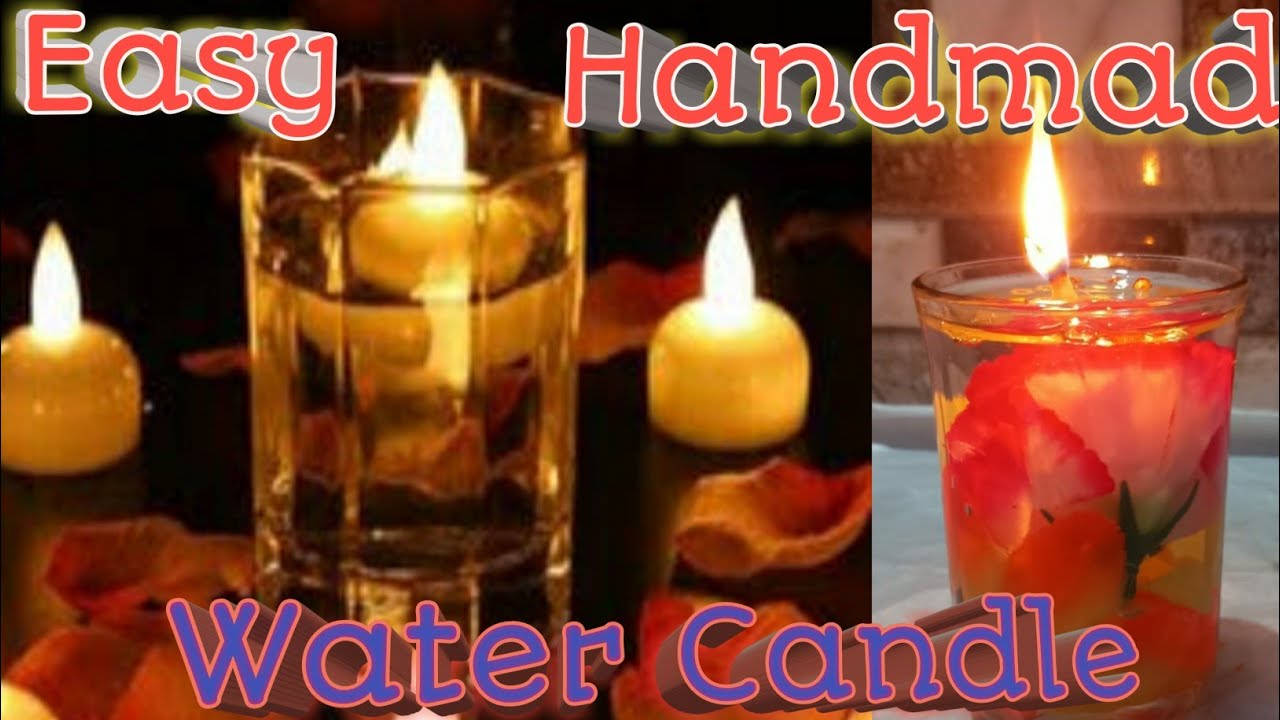 Water Candle Making For Diwali Decoretion Ideas/Diy Water Candle At