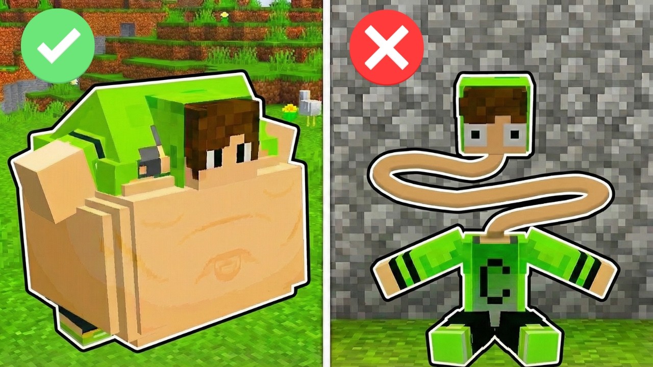 ЧТО ТЫ ПРЕДПОЧИТАЕШЬ в MINECRAFT?