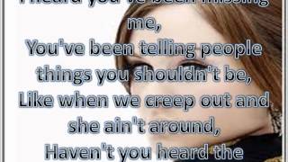 Adele Rumour Has It Lyrics