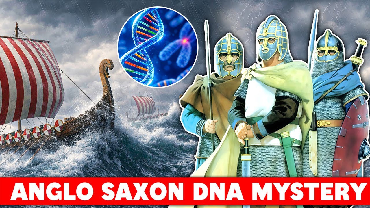 Древняя ДНК 🧬Удивительное происхождение англосаксонской генетики