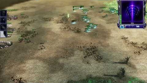 C&C 3: Tiberium wars: Maze. vs Kriptozoy