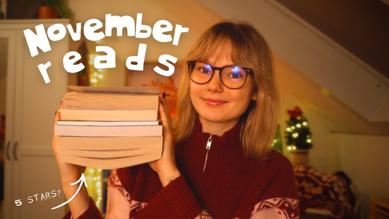 ASMR the books I read in november 💕