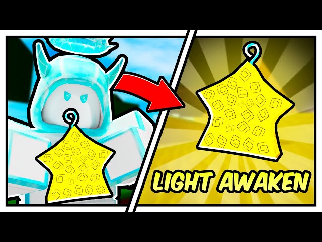 Light Fruit Looks INSANE Awakened (Roblox Bloxfruit) 