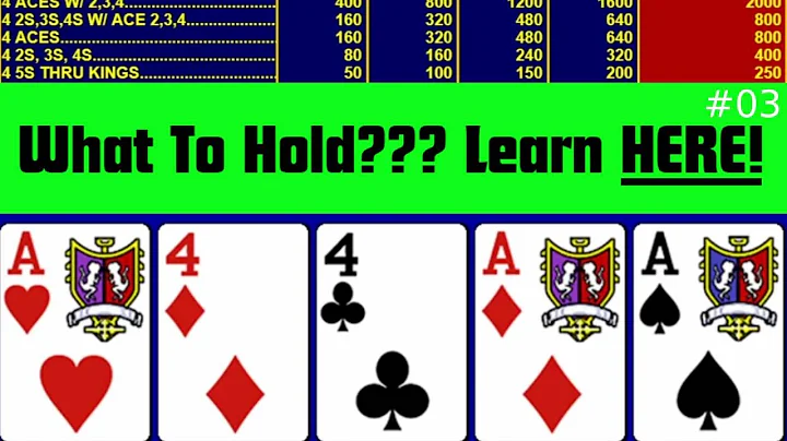 Double Double Bonus Video Poker Strategy Guide #3 –Play Smarter, Lose Less