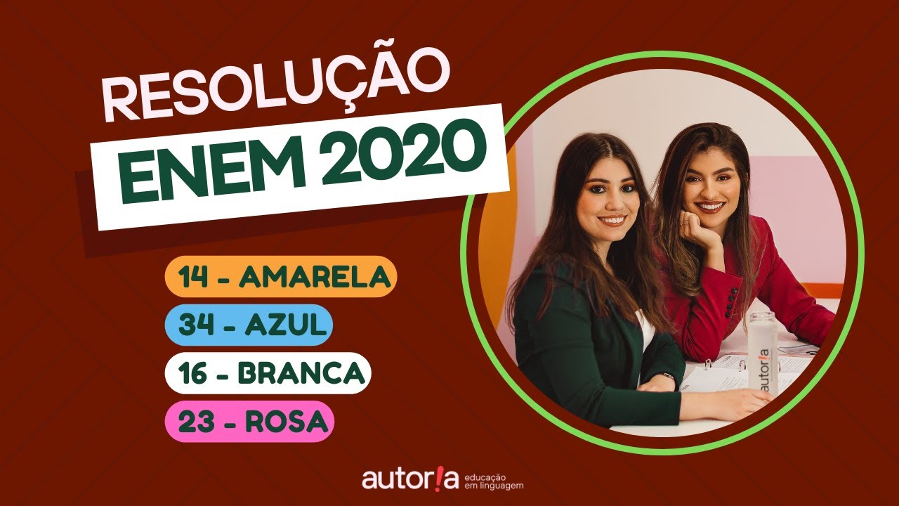 Enem 2020 - Autoria Linguagem - Questão 14 | Linguagens, prova amarela