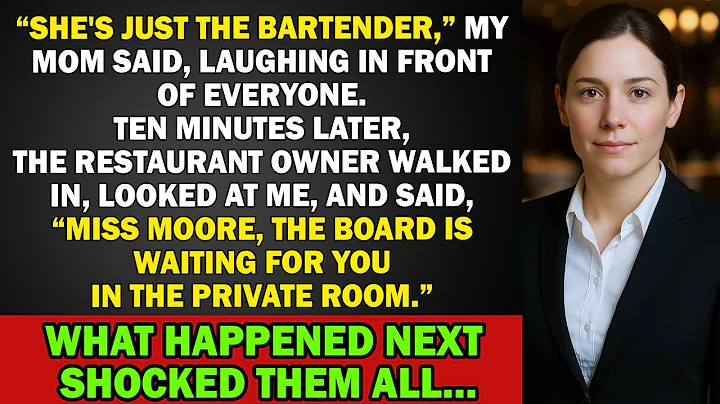 They Mocked Me for Being a Bartender — Until I Bought the Venue and Stole the Spotlight