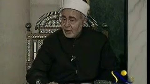 الآيات 40:36 من سورة المائدة - أ.د محمد سيد طنطاوي شيخ الأزهر Grand Imam Dr.Muhammad Sayyed Tantawy