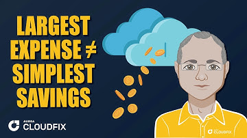 Largest expense simplest savings | CloudFix Talk, AWS Summit Highlight