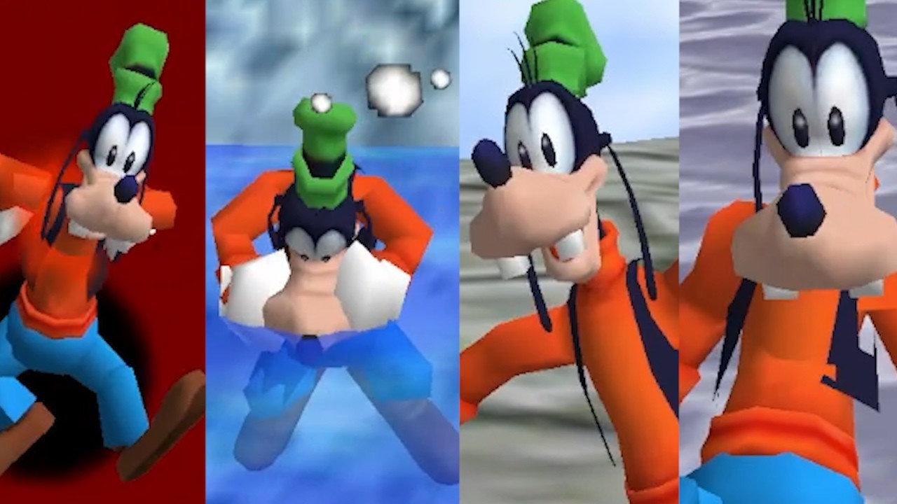 All Game Over Animations with Goofy