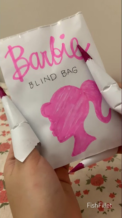 Barbie Blind Bag! #blindbag #asmrunboxing #papersquishy #squishy #asmrunboxing #diy #squishy