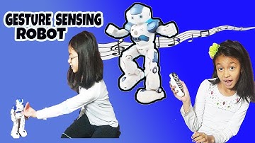 Sgile Gesture Control Robot+Intellectual Robot +Smart Robot Toys+Cady Wida intelligent RC Robot.