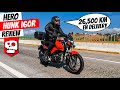 Hero Hunk 160R | Reseña por el propietario con 26,500 km de uso en Delivery | Alets Go