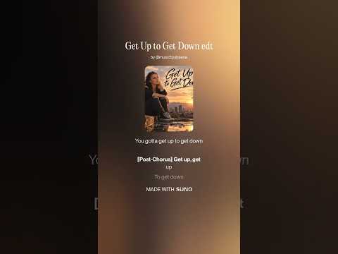 Get Up To Get Down by @MusikbySheena