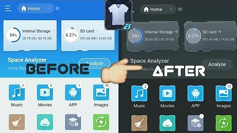 customize your ES EXPLORER | make it cool | Dark theme