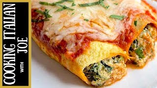 Join joe borio, host of, "cooking italian with joe", as he shares a
recipe for homemade 6 cheese manicotti made crepes. like cannelloni,
you can make ho...