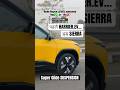 Tata Harrier EV ultra glide suspension VS Tata Sierra super glide suspension #tatasierra #shorts