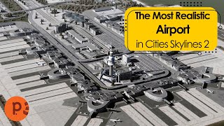 The Most Realistic Airport in Cities Skylines 2 | Piazza Internatıonal Airport