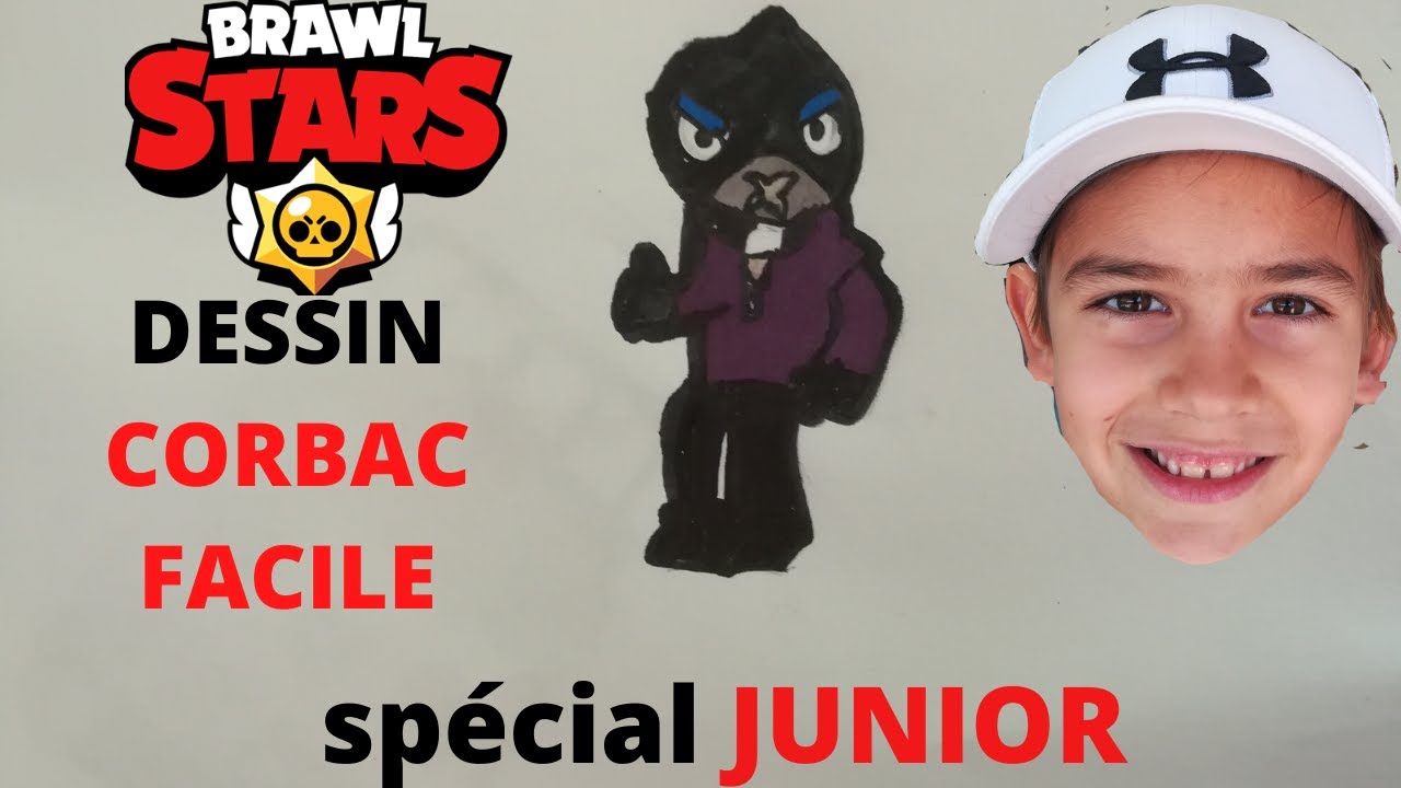 Tuto Dessin Facile Comment Dessiner Corbac Brawl Stars Special Junior Youtube - tuto comment dessiner corbac brawl stars facilement