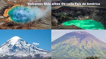 ¿Cuál es el volcán más alto en América?