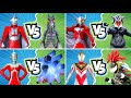 ウルトラマン VS ALIEN BALTAN, ULTRAMAN TARO VS MEFILAS, ULTRASEVEN VS BULLTON, GAIA VS GERONIMON #ウルトラマン 