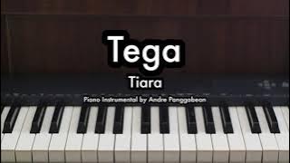 Tega - Tiara Andini | Piano Karaoke by Andre Panggabean