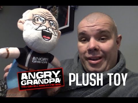 ANGRY GRANDPA PLUSH TOY. - YouTube