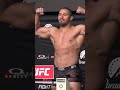 Josh Emmett Vs Kevin Vallejos UFC Vegas 114 Weigh Ins 