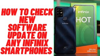 How to Check New Software Update on Any Infinix Smartphones screenshot 1