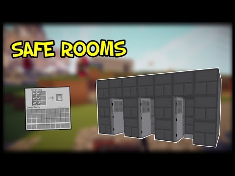 TUTORIAL: How to place a iron door | make a safe room | Minecraft HCF