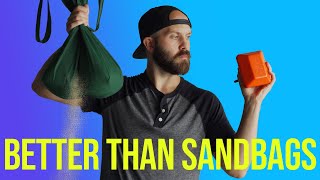 Manfrotto Counterweight Review // WAY better than sandbags for photography light stands