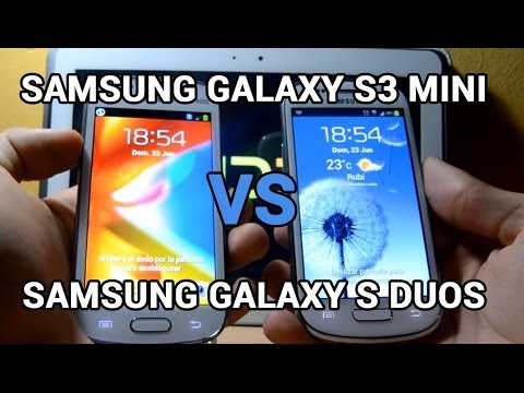 Samsung Galaxy S3 Mini vs Samsung Galaxy S Duos | Comparativa Rápida