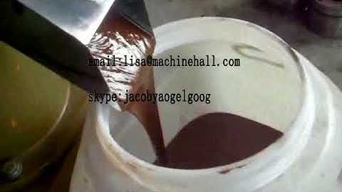 Sesame Butter Making Machine|Sesame Tahini Grinding Machine Video