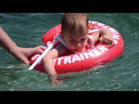 Обучителни пояси Swimtrainer - показно за поставяне и забава във водата!