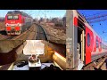 Transsiberian railway winter journey  part 1 vladivostok  belogorsk on train  007