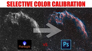 How to Color Calibrate your Astrophotos - Pixinsight vs. Photoshop screenshot 4