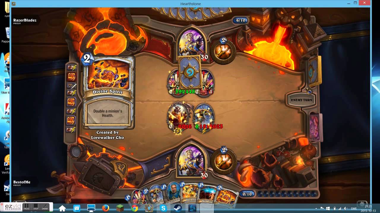 Hearthstone - 1 BILLION HEALTH