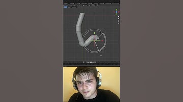 Beginner vs Professional artist: make a cable #blender #blender3dmodelling #blender3dmodeling