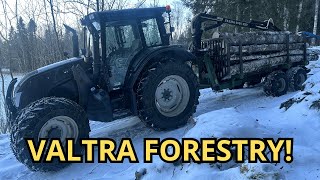 Valtra N123 & Farma 9-60D Forestry