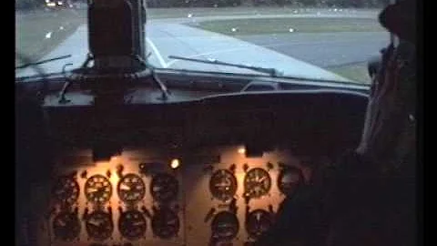 BAHF C-54E flight over Berlin