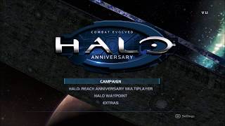 Halo 1 Anniversary - Classic Mode Library Menu Glitch