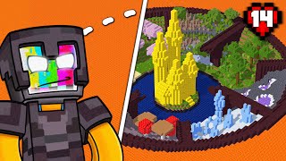 Gw Mentransformasi Nether Menjadi Overworld di Minecraft Hardcore